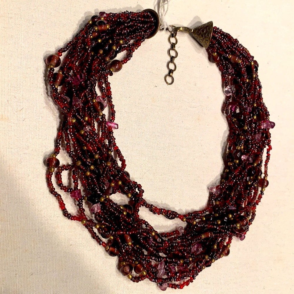 MULTI LAYER BEADED NECKLACE BOUTIQUE